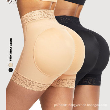 new design High-waist padded butt lifter solid sexy buttocks shapewear panties